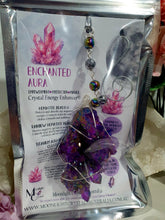 Load image into Gallery viewer, ENCHANTED AURA - Handcrafted Titanium Aura Quartz Crystal Energy Enhancer© / Hanger / Ornament / Suncatchers

EMPOWERMENT | PROTECTION | MAGICK

Gorgeous handcrafted Titanium Aura Quartz crystal beaded with Rainbow Hematite and Hematite. Wire wrapped in silver

Genuine Crystals. no plastic or glass. Ensuring energy flow throughout the enhancer.
