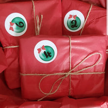 Load image into Gallery viewer, ADVENT CALENDAR 6 DAY PETITE SIZE Crystal Christmas Tree Ornaments / Energy Enhancers
