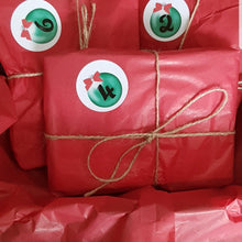 Load image into Gallery viewer, ADVENT CALENDAR 24 DAY - LARGE &amp; PETITE SIZE - Crystal Christmas Tree Ornaments / Energy Enhancers
