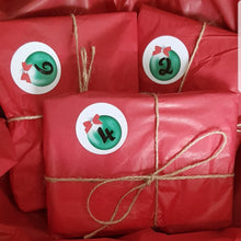 Load image into Gallery viewer, ADVENT CALENDAR 12 DAY  - PETITE SIZE - Crystal Christmas Tree Ornaments / Energy Enhancers
