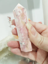 Load image into Gallery viewer, rhodochrosite-crystal-tower-stone
