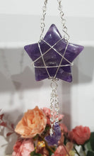 Load image into Gallery viewer, Shooting-Star-Amethyst-Stone-Crystal-Energy-Enhancer-Suncatcher-Hanger-Ornament-Moonlight-Crystals-Australia
