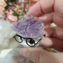 Load image into Gallery viewer, CRYSTAL CREATURE Amethyst Crystal Carving 35mm 5 SUPER CUTE!
