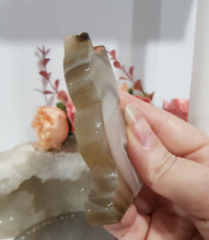 Load image into Gallery viewer, Cat Agate Crystal Carving Stone 80mm 11
