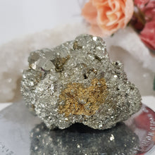 Load image into Gallery viewer, pyrite-crystal-cluster-raw-specimen-stone
