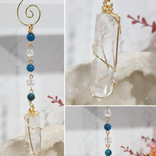 Load image into Gallery viewer, Wand-of-Insight-Crystal-Energy-Enhancer-Quartz-Stone-Hanger-Ornament-Suncatcher-Moonlight-Crystals-Australia
