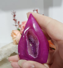 Load image into Gallery viewer, Pink-Agate-Flame-Carving-Stone-Crystal-Moonlight-Crystals-Australia

