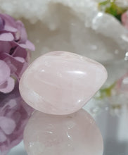 Load image into Gallery viewer, Rose Quartz Crystal Tumble Stone.

Inspires Unconditional Love

Gorgeous Rose Quartz Crystal Tumble Stone. 
