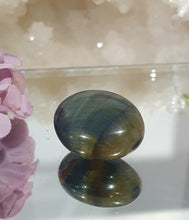 Load image into Gallery viewer, Blue Tigers Eye Crystal Tumble Stone 

Inspires Courage

Gorgeous Blue Tigers Eye Crystal Tumble Stone. Lovely shine
