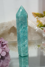 Load image into Gallery viewer, Amazonite Tower Point Stone 80mm | Inspires Hope

