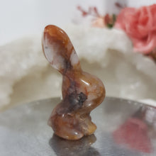 Load image into Gallery viewer, BUNNY RABBIT Fire Quartz Crystal Carving Stone 40mm 1
