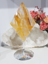 Load image into Gallery viewer, Golden-healer-diamond-on-stand-moonlight-crystals-australia
