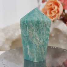 Load image into Gallery viewer, amazonite-cupcake-crystal-tower
