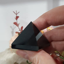 Load image into Gallery viewer, BLACK OBSIDIAN PYRAMID
