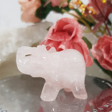 Load image into Gallery viewer, elephant Rose Quartz Crystal
