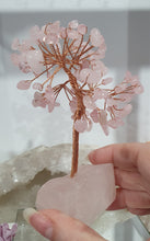 Load image into Gallery viewer, Rose Quartz Crystal Tree on Rose Quartz Base Stone

INSPIRES UNCONDITIONAL LOVE

Lovely Rose Quartz crystal Tree. 
