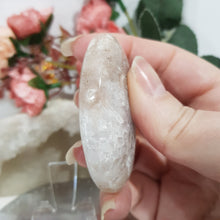 Load image into Gallery viewer, Pink-Amethyst-flower-Agate-Palm-Stone-Crystal-Carving-Moonlight-Crystals-Australia-for-sale-buy-now-Online-Crystal-Store

