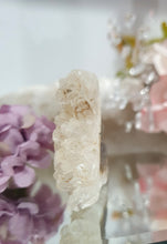 Load image into Gallery viewer, Fairy Quartz Cluster Crystal Carving Stone  

Inspires Magick, Purity &amp; Spirituality

Stunning Quartz Crystal cluster fairy with gorgeous quartz crystal teeth. 
