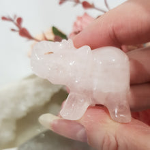 Load image into Gallery viewer, elephant Rose Quartz Crystal
