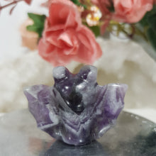 Load image into Gallery viewer, Bat Crystal Carving Amethyst Stone 45mm 2
