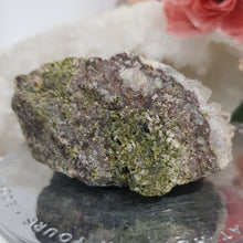 Load image into Gallery viewer, Epidote Crystal Specimen Stone 60mm 2 GORGEOUS CRYSTALS
