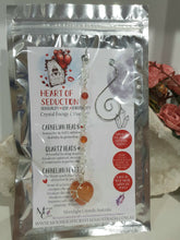 Load image into Gallery viewer, Heart-of-Seduction-crystal-energy-enhancer-Carnelian-stone-suncatcher-
