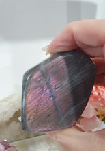Load image into Gallery viewer, Labradorite Freeform Crystal Carving 1

Inspires Transformation and Inner Strength

Lovely Labradorite freeform Crystal Carving stone. 
