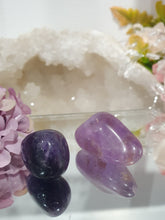 Load image into Gallery viewer, 2 x Amethyst Crystal Tumble Stone.

Inspires Unconditional Love

Gorgeous Amethyst Crystal Tumble Stones. 


