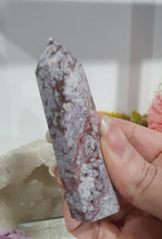 Load image into Gallery viewer, Ocean Jasper Crystal Tower Point Stone 90mm | Inspires Adaption and Joy 3
