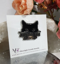 Load image into Gallery viewer, Judging-you-silently-pins-brooches-badges
