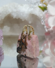 Load image into Gallery viewer, Hand Bag Rhodonite Crystal Carving Stone 25mm | Inspires Compassion
