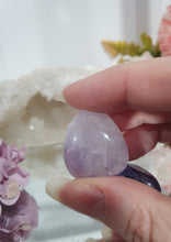 Load image into Gallery viewer, 2 x Amethyst Crystal Tumble Stone.

Inspires Unconditional Love

Gorgeous Amethyst Crystal Tumble Stones
