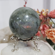 Load image into Gallery viewer, LABRADORITE SPHERE

