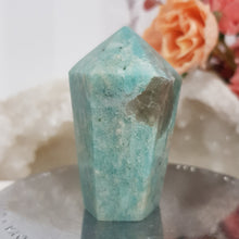 Load image into Gallery viewer, amazonite-cupcake-crystal-tower
