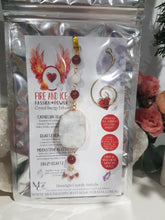 Load image into Gallery viewer, Fire-and-Ice-Druzy-Quartz-Crystal-Energy-Enhancer-Stone-Quartz-Hanger-Suncatcher-Ornament

