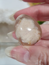 Load image into Gallery viewer, Flower Agate Crystal Tumble Stone.

Inspires Self Belief

Gorgeous Flower Agate Crystal Tumble Stone. 
