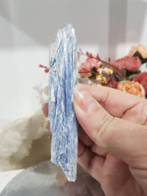 Load image into Gallery viewer, Blue Kyanite Crystal Raw Rough Stone 105mm 4
