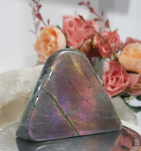 Load image into Gallery viewer, Labradorite Freeform Crystal Carving Stone 70mm 5 PURPLE LOVELY
