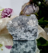 Load image into Gallery viewer, gorgeous Apophyllite crystal cluster. gorgeous crystals on this piece. photos do not do this any justice. 
