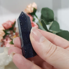 Load image into Gallery viewer, Blue-Sandstone-Crystal-Point_Tower-Stone-Moonlight-Crystals-Australia
