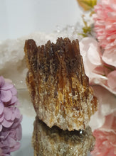 Load image into Gallery viewer, Amber Calcite Specimen Crystal Stone 

PROMOTES TRANQUILITY AND PSYCHIC ABILITY

Gorgeous Amber Calcite Crystal specimen.  Just beautiful!. 

