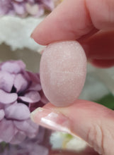 Load image into Gallery viewer, Puffy Heart Pink Opal Crystal Carving Stone. Inspires Compassion and Peace 
