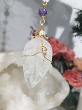 Load image into Gallery viewer, Feather-Of-An-Angel-Crystal-Energy-Enhancer-Stone-Quartz-Hanger-Suncatcher-Ornament

