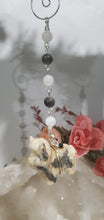 Load image into Gallery viewer, Mooo-ve-your-Energy-Energy-Zebra-Agate-Highland-Cow-Stone-Crystal-Energy-Enhancer-Hanger-ornament-suncatcher

