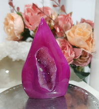 Load image into Gallery viewer, Pink-Agate-Flame-Carving-Stone-Crystal-Moonlight-Crystals-Australia
