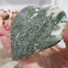 Load image into Gallery viewer, Moss-Agate-Crystal-Carving-Stone-on-Stand-Moonlight-Crystals-Australia-Crystal-Carvings
