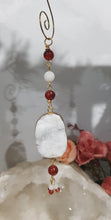 Load image into Gallery viewer, Fire-and-Ice-Druzy-Quartz-Crystal-Energy-Enhancer-Stone-Quartz-Hanger-Suncatcher-Ornament
