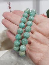 Load image into Gallery viewer, amazonite Crystal beaded bracelet
