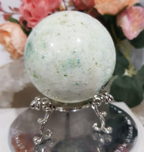 Load image into Gallery viewer, Green-Fluorite-Crystal-Sphere-Carving-Stone-Moonlight-Crystals-Australia
