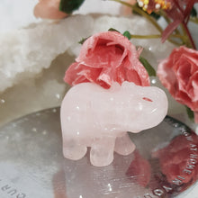 Load image into Gallery viewer, elephant Rose Quartz Crystal
